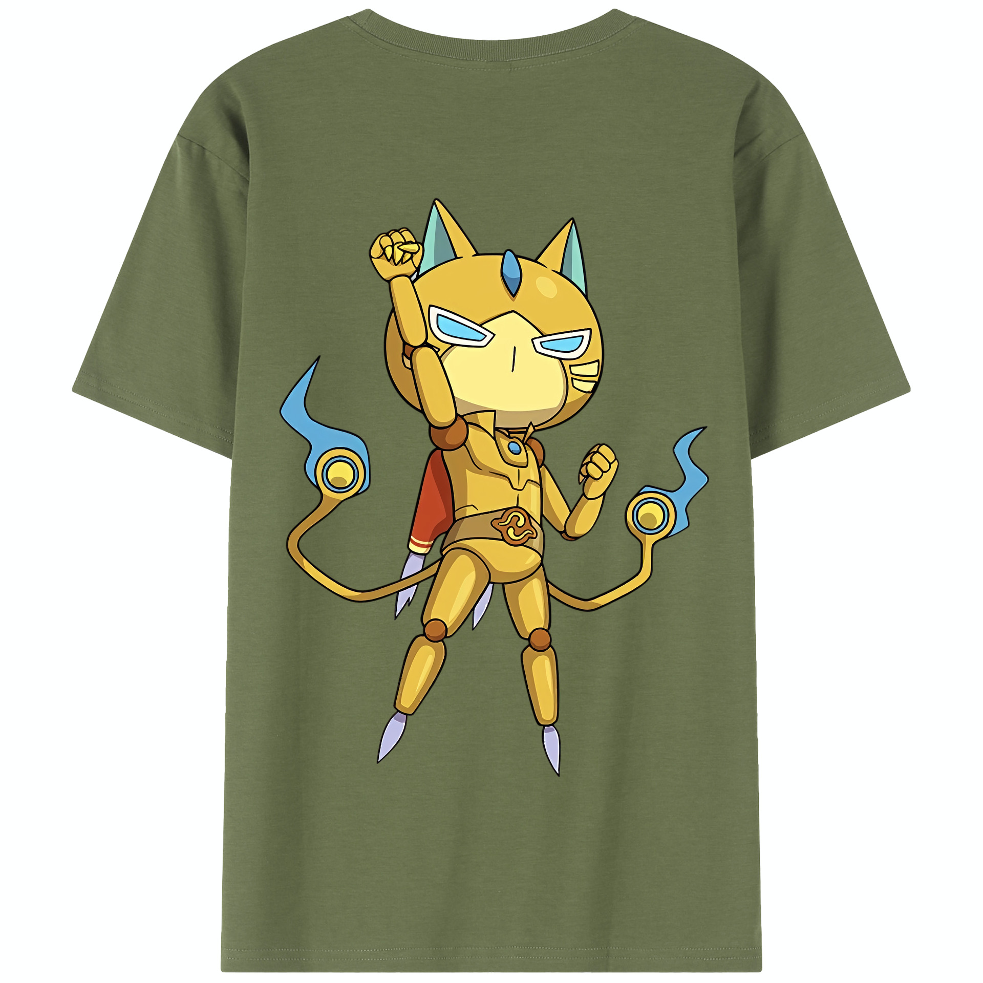 （画像用） 妖怪ウォッチ Yo-kai Watch 綿100％半袖Tシャツ（背面プリント）